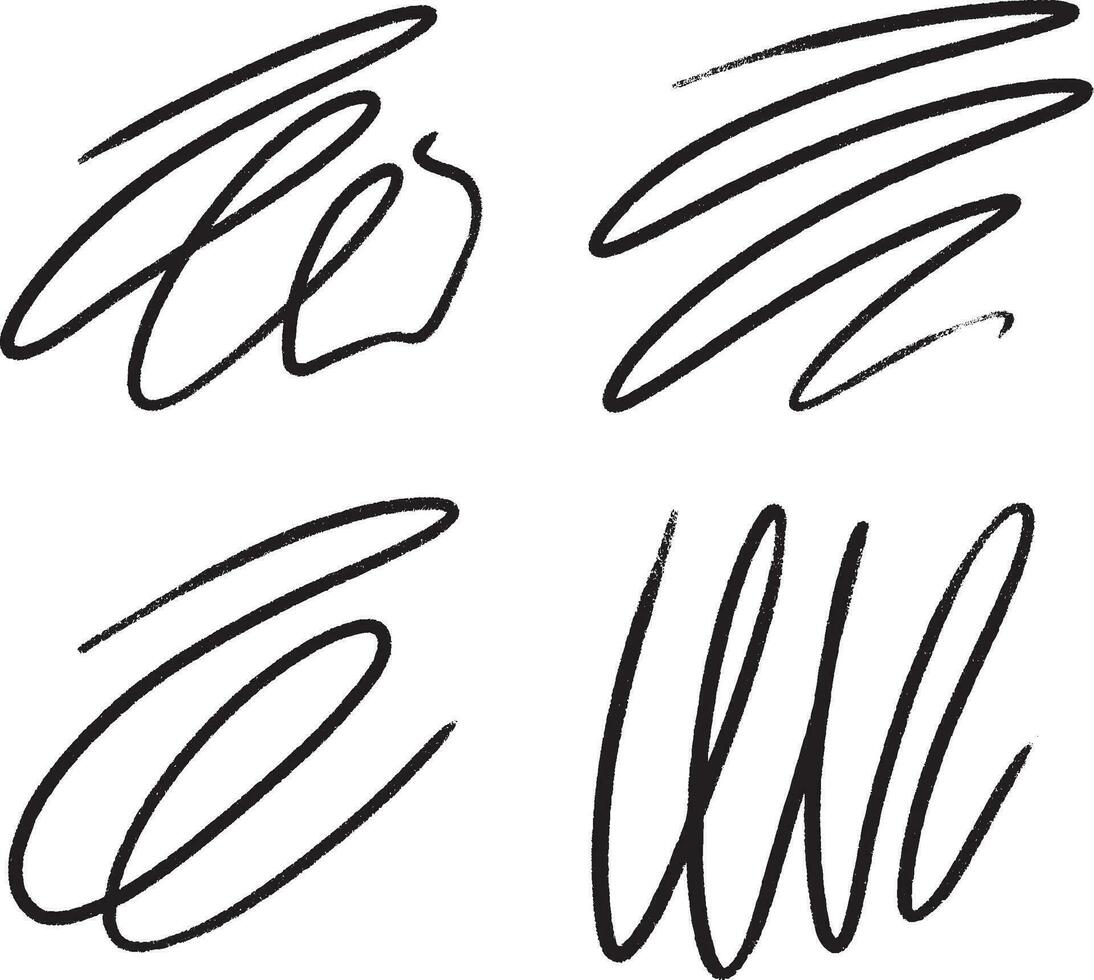 Vintage paint strokes, great design for any purposes. vector