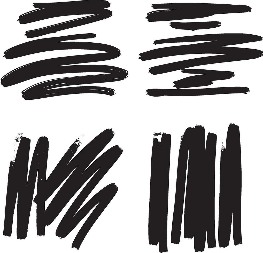 Vintage paint strokes, great design for any purposes. vector