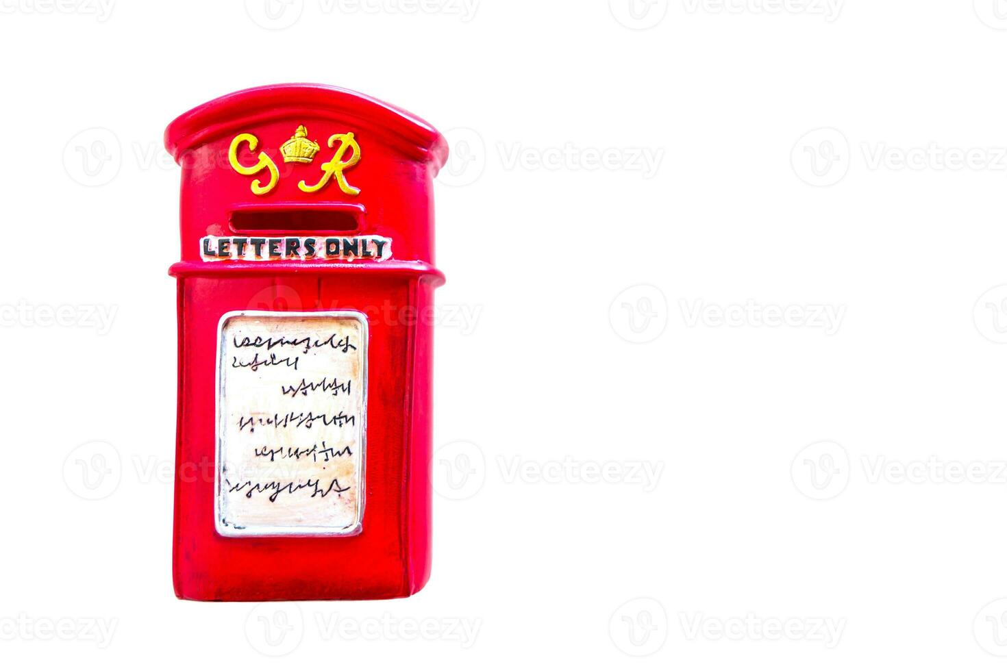 Small postbox model for show photo