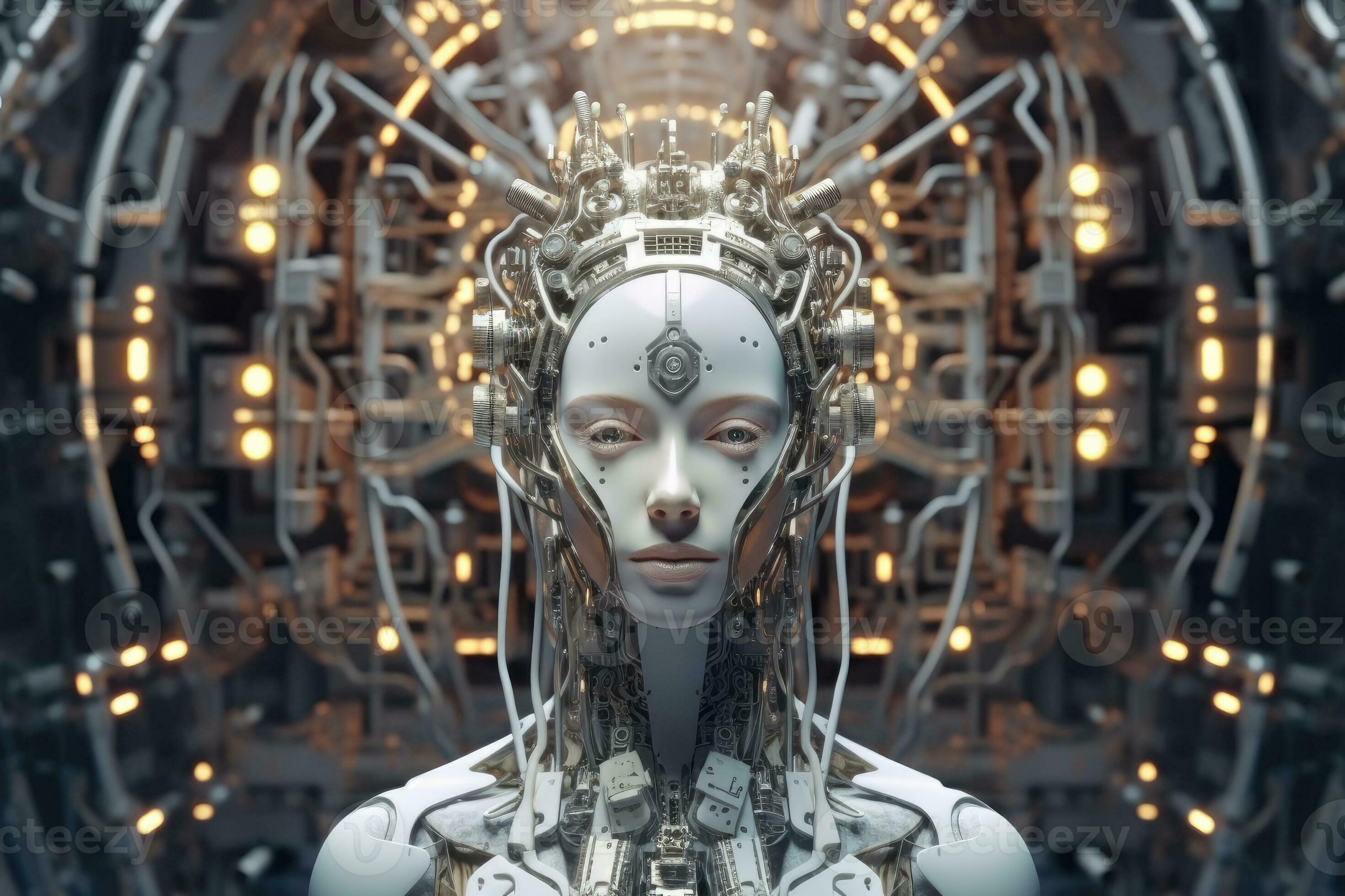 Dream of the machine, science fiction female artificial intelligence ...
