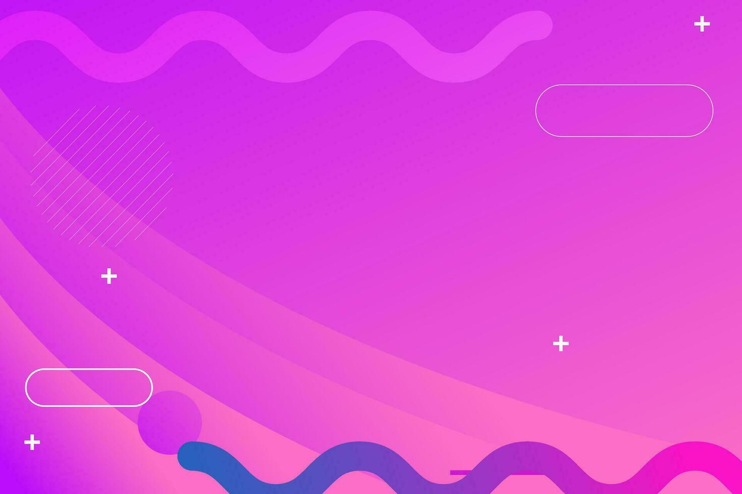 Modern graphic element with memphis style geometric shapes. Gradient Dynamic abstract composition Vector illustration. Design element for web banners, posters, lines, colorful, gradation, business.
