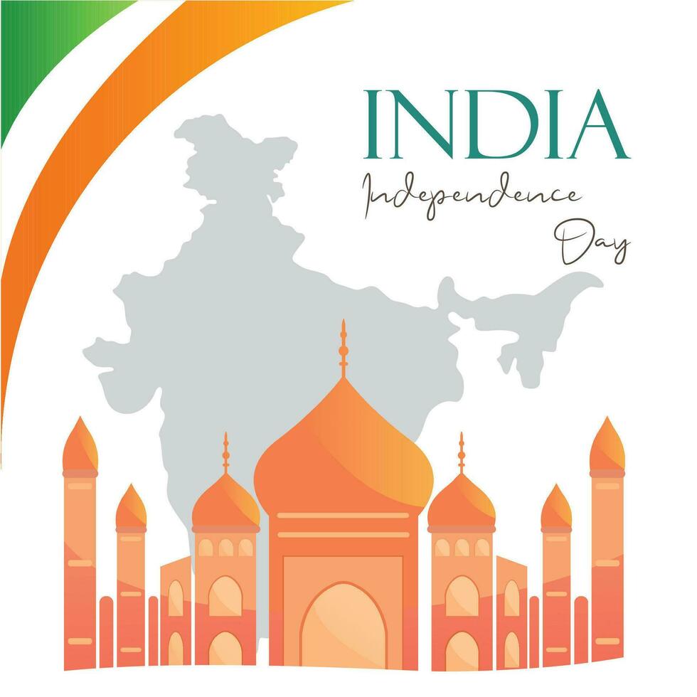 India independence day 2023 vector illustration