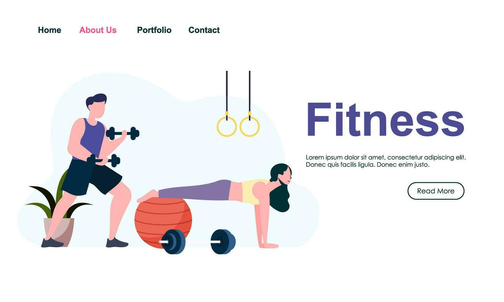 People athletes doing exercises  training at gym illustration vector