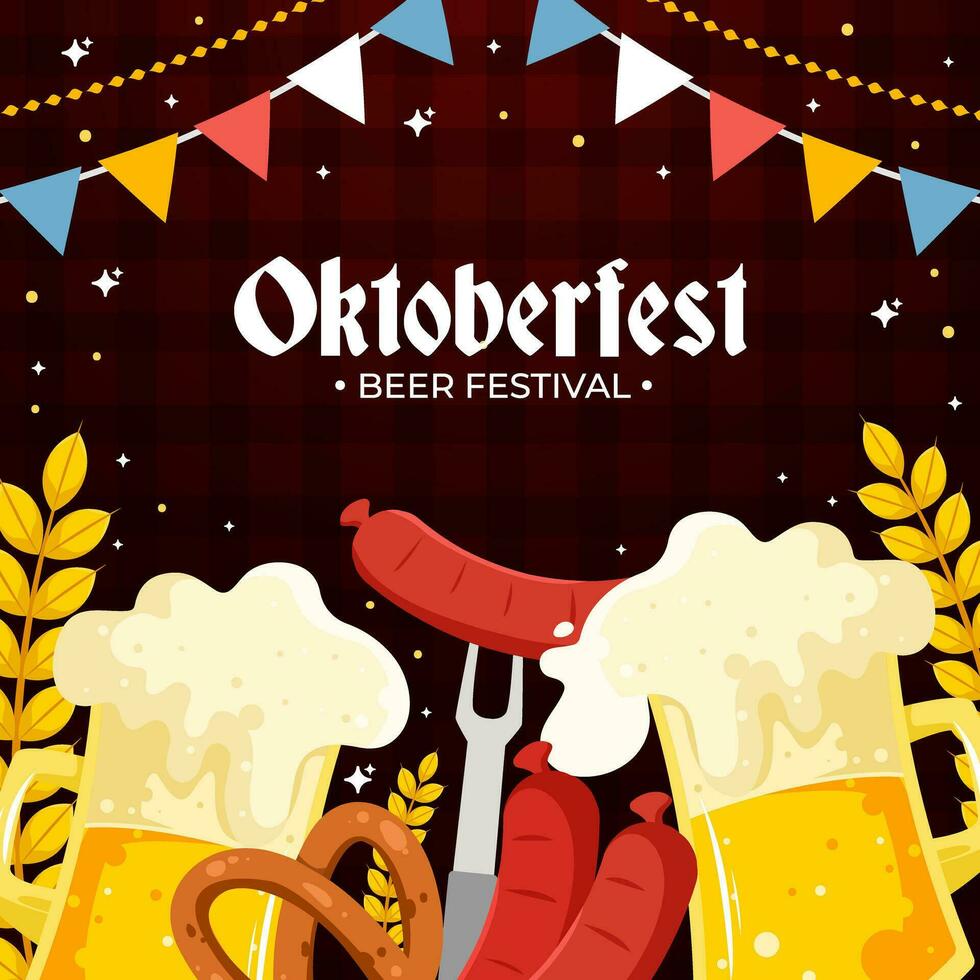 Oktoberfest Festival Illustration vector