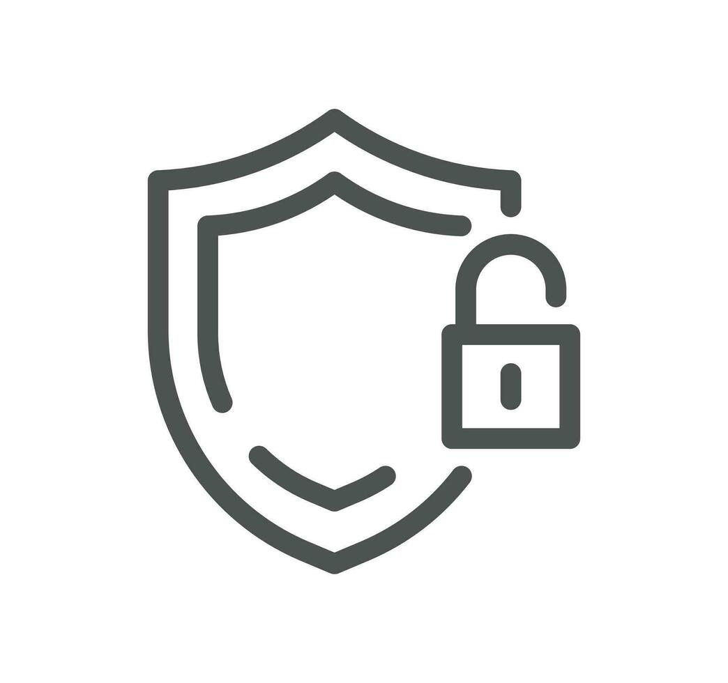 Defense related icon outline and linear vector. vector