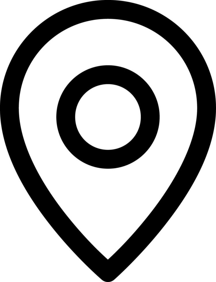 Locations Related Simple Vector Line Icon. With a size of 32 pixels and can be edited again