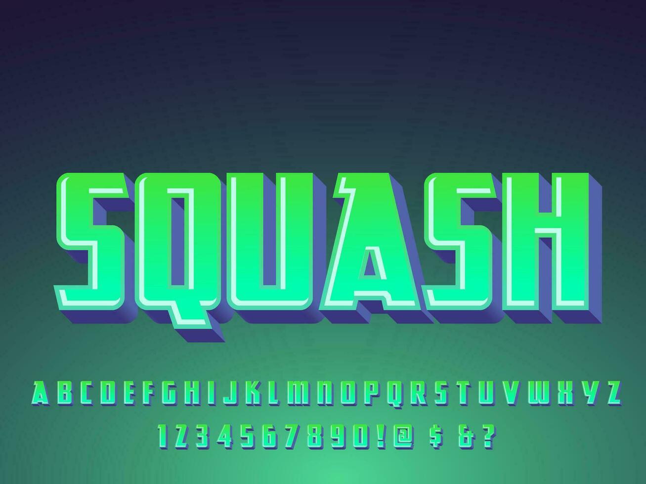 3D game glowing plasma potion text effect vector