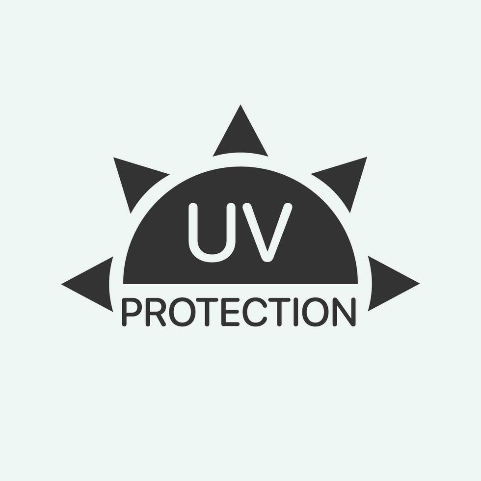 uv proteccion relacionado vector línea iconos