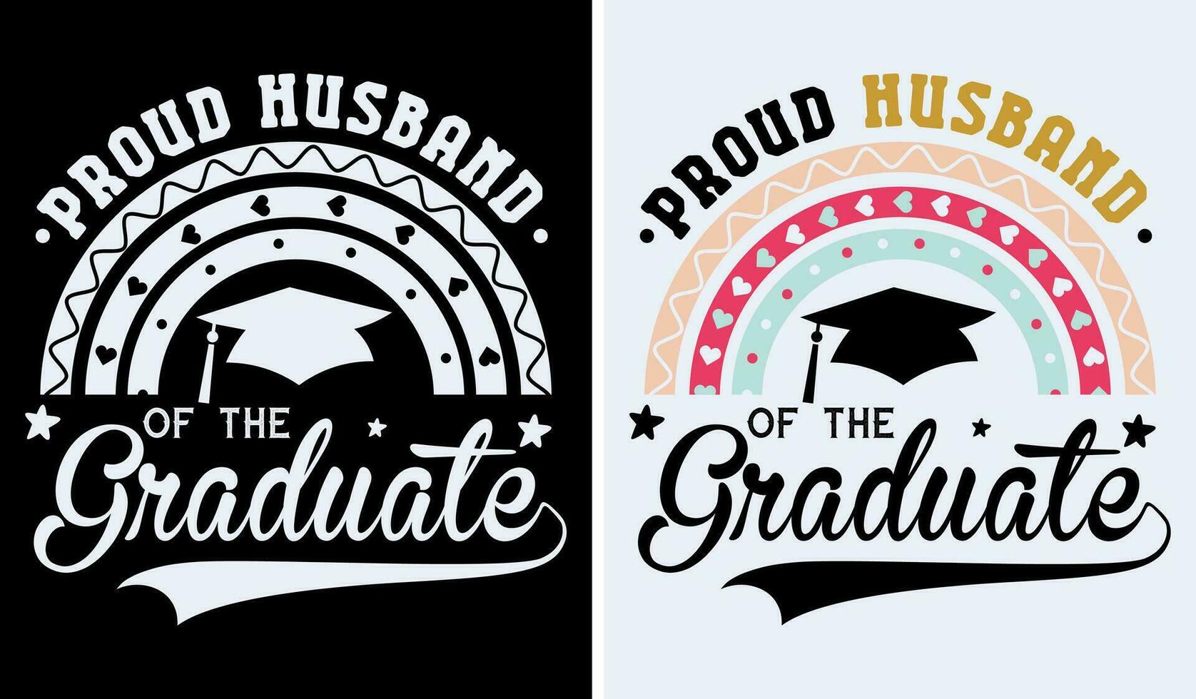 Proud Senior Family Graduation Shirt Design 2023 vector