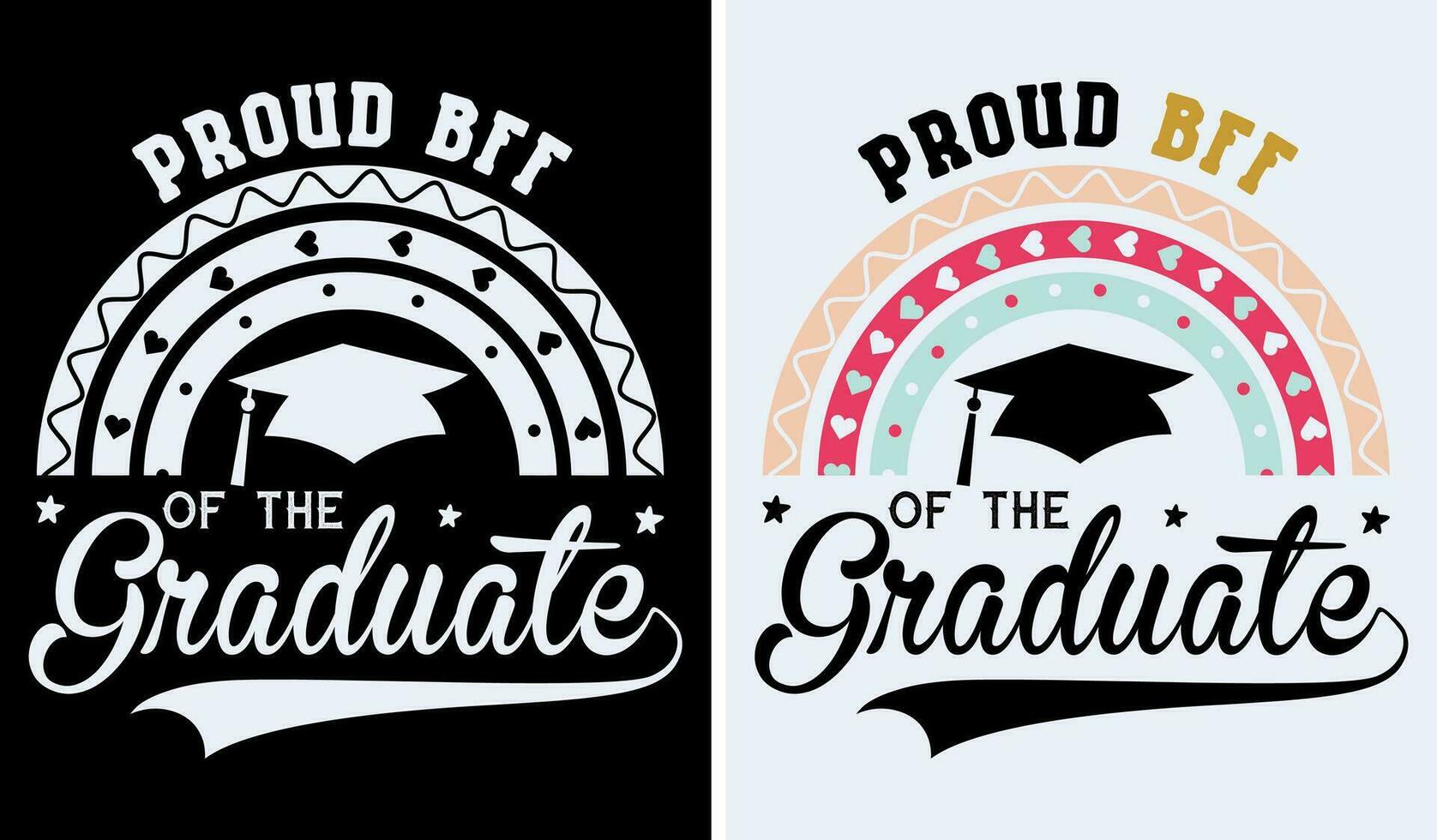 Proud Senior Family Graduation Shirt Design 2023 vector