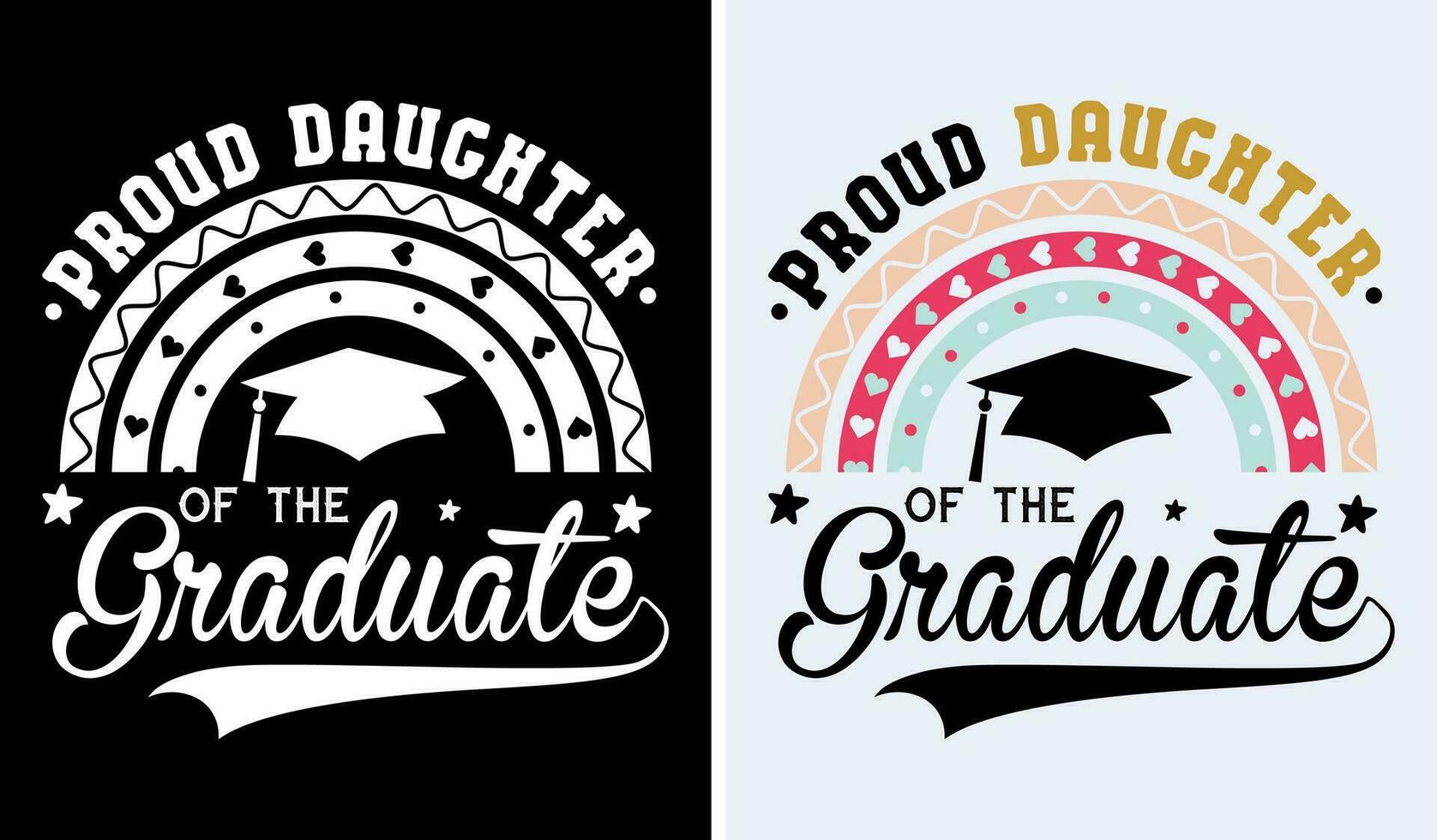 Proud Senior Family Graduation Shirt Design 2023 vector