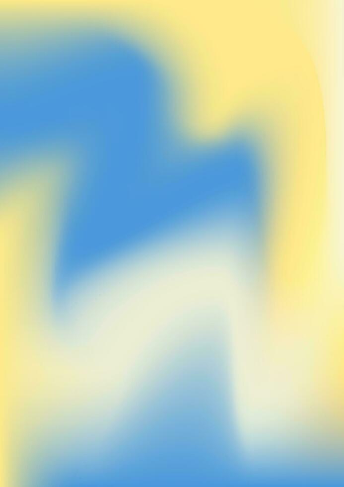 soft gradient Ukraine flag. mesh gradient background. Abstract fluid illustrations in y2k aesthetic. metal banner. rainbow flyer. template for brochure, banner, wallpaper, mobile screen. vector