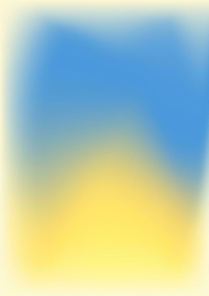 soft gradient Ukraine flag. mesh gradient background. Abstract fluid illustrations in y2k aesthetic. metal banner. rainbow flyer. template for brochure, banner, wallpaper, mobile screen. vector