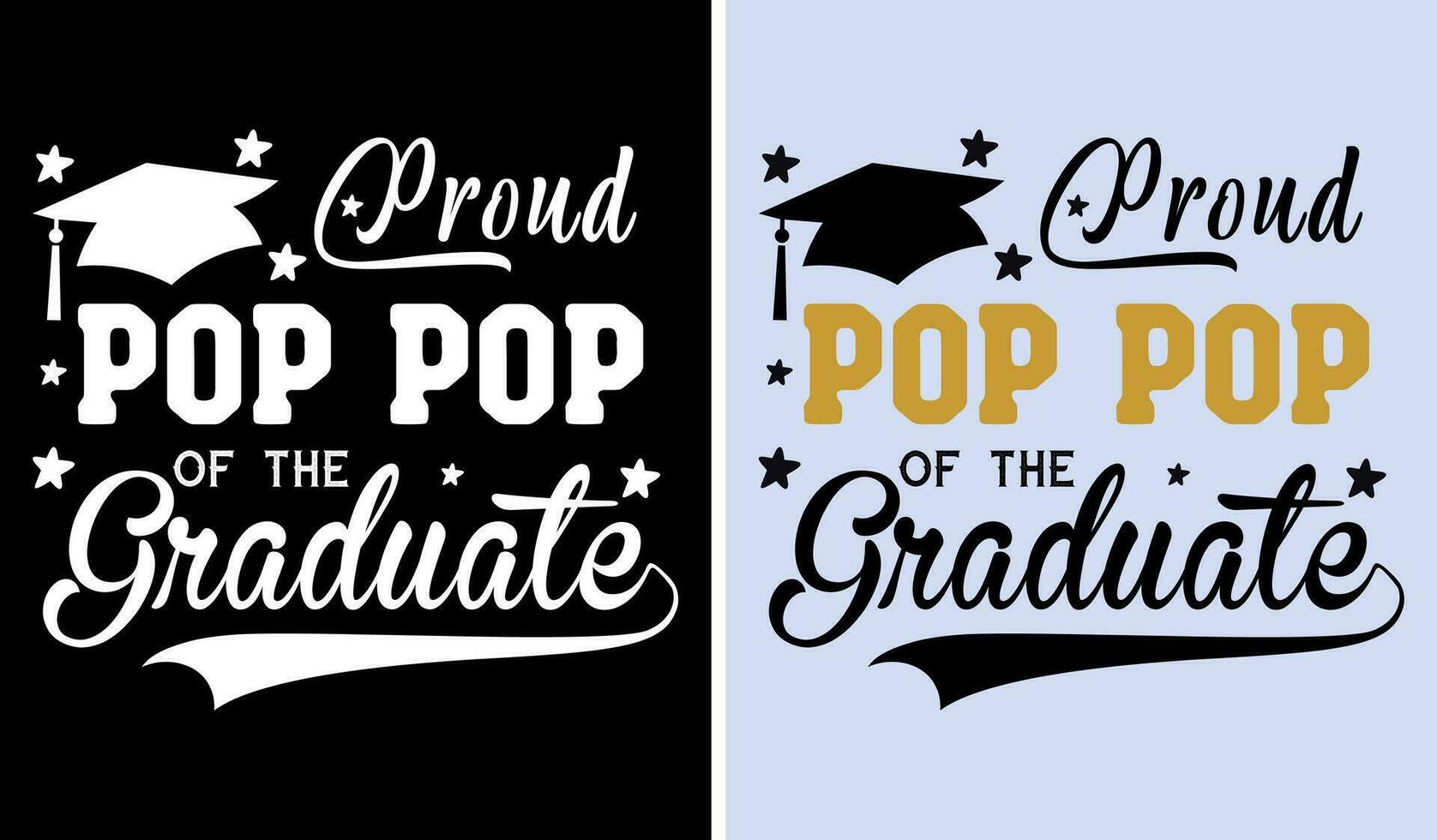 Proud Senior Family Graduation Shirt Design 2023 vector