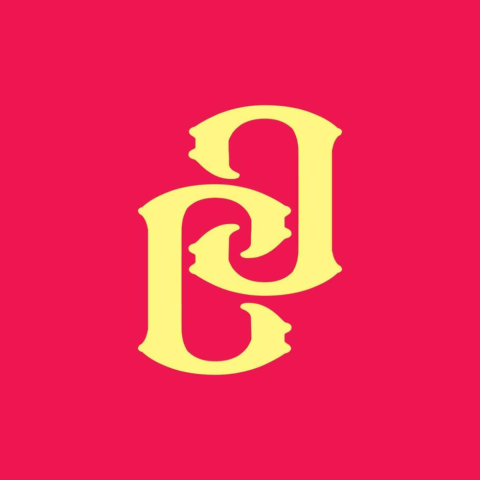 C C letter monogram vector