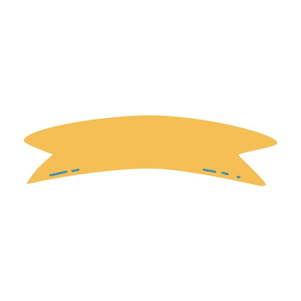 ribbon banner label vector