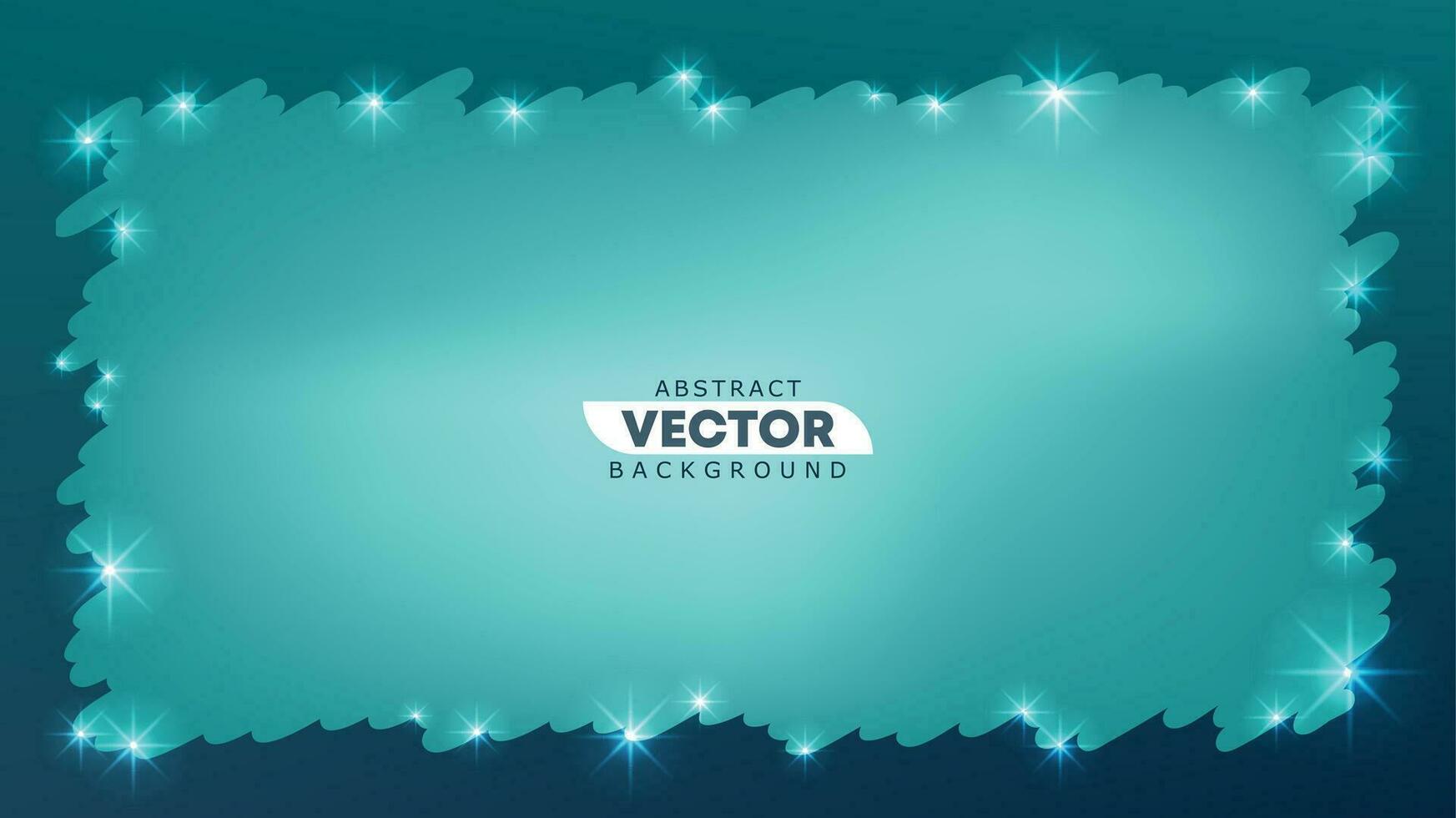 Abstract vector background lights blue bg with frame