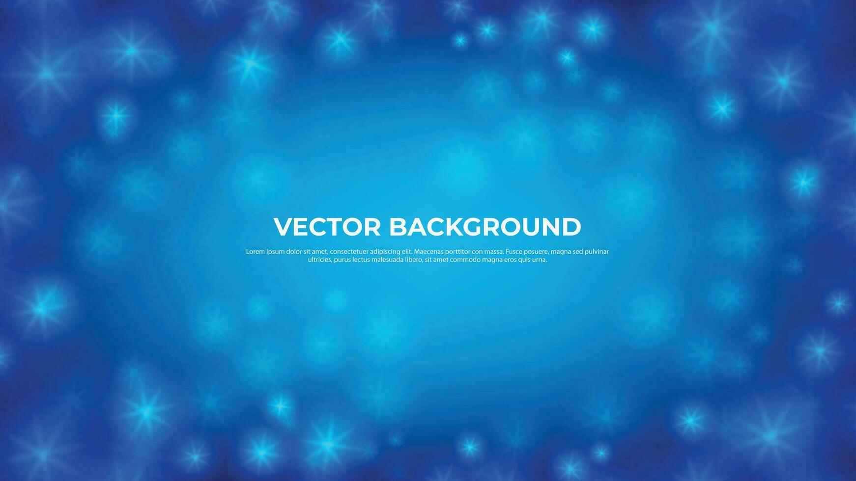 abstract stars lights blurred vector background bg light blue