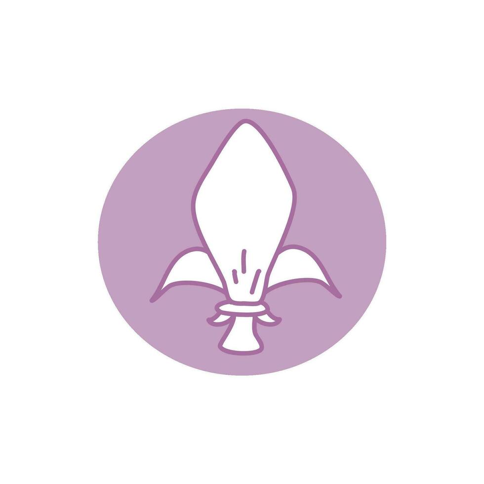 camping icon item vector