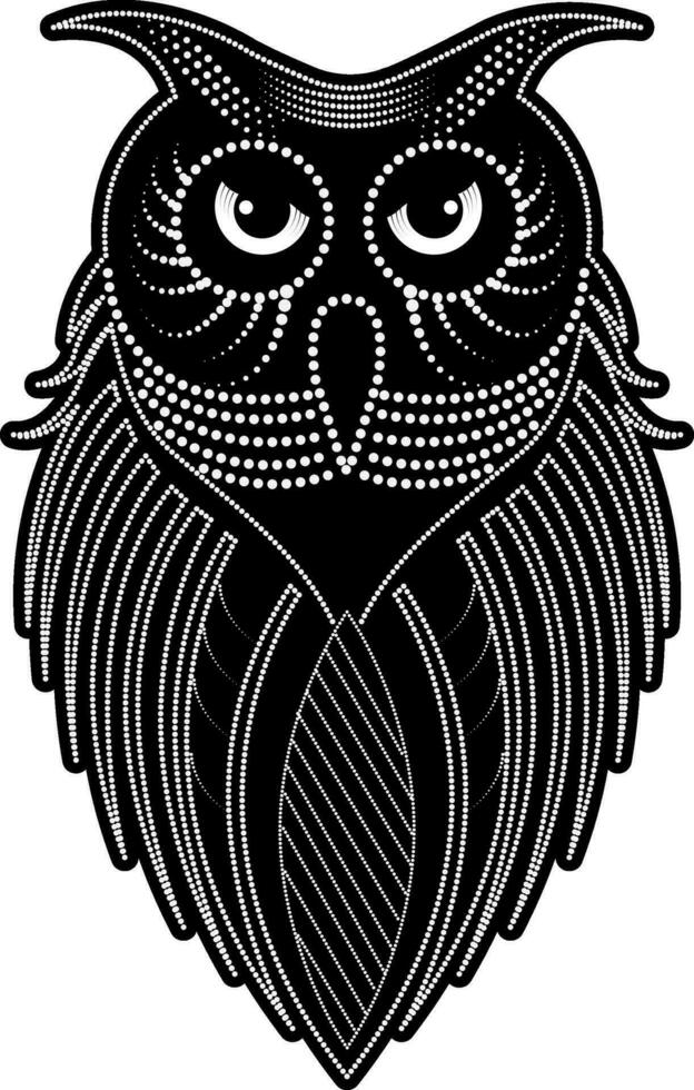 the owl victor and t shirt design vector