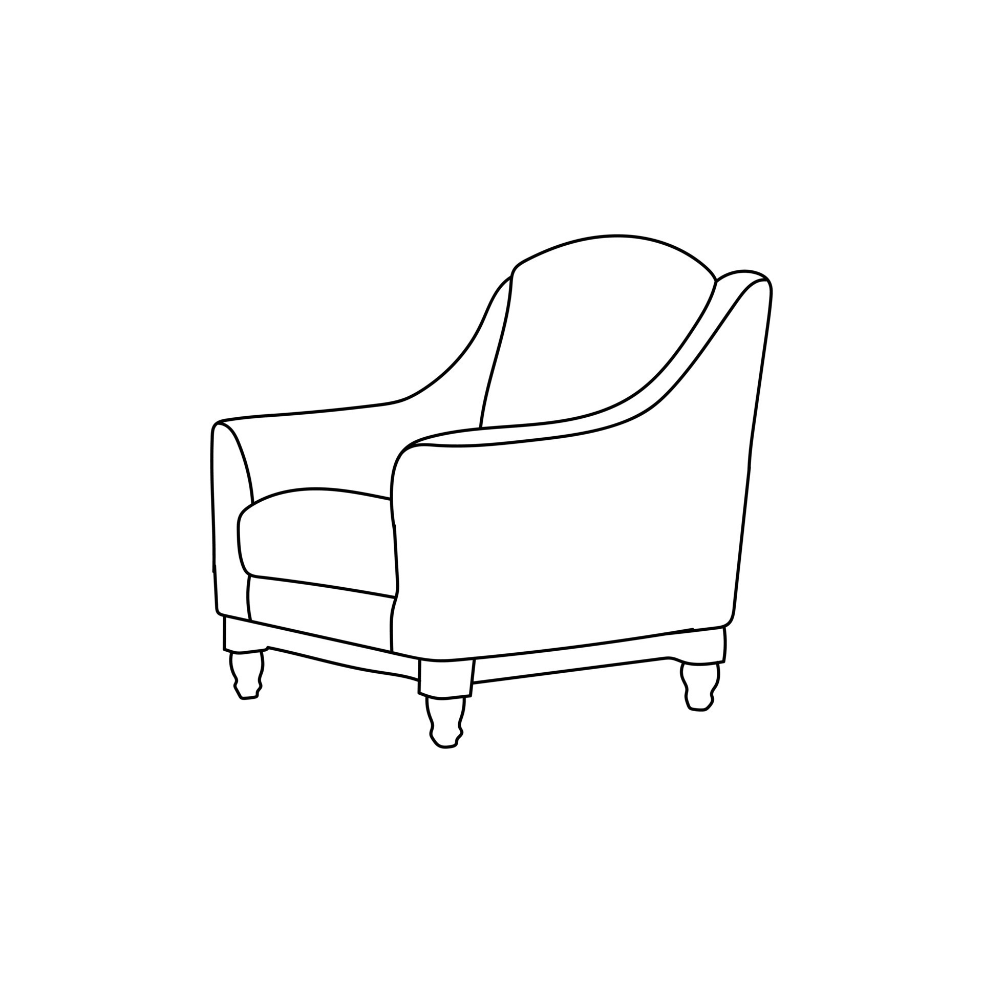 minimalista mueble logo silla para almacenar. logo diseño estilo ...