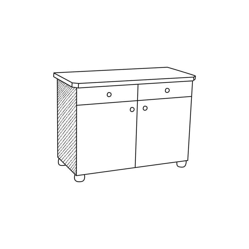 mueble interior icono sencillo logo, vector icono ilustración diseño modelo