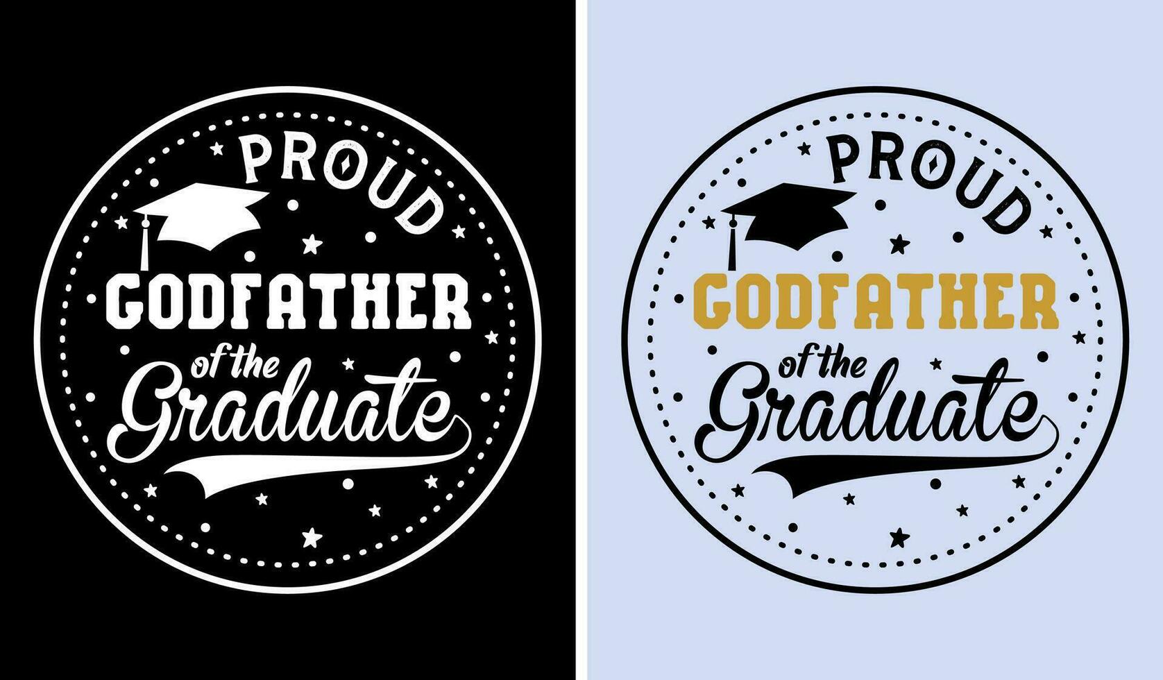 Proud Senior Family Graduation Shirt Design 2023 vector