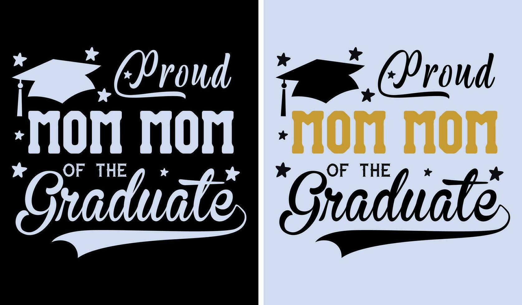 Proud Senior Family Graduation Shirt Design 2023 vector