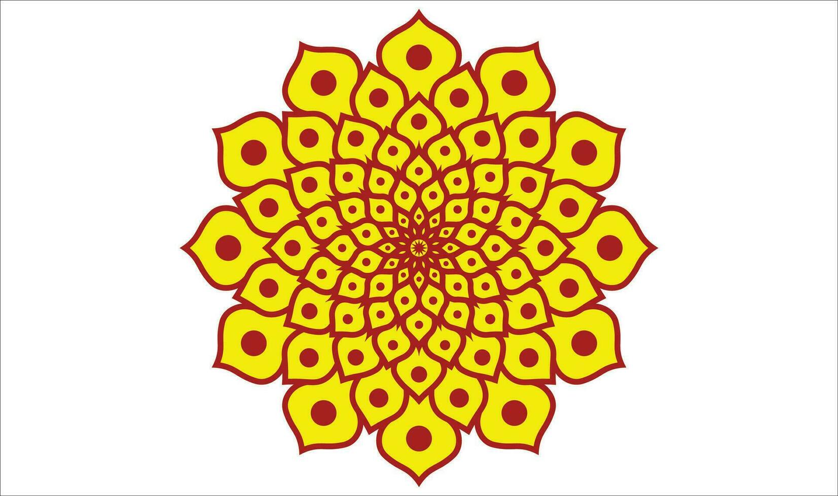 normal vistoso mandala antecedentes diseño vector