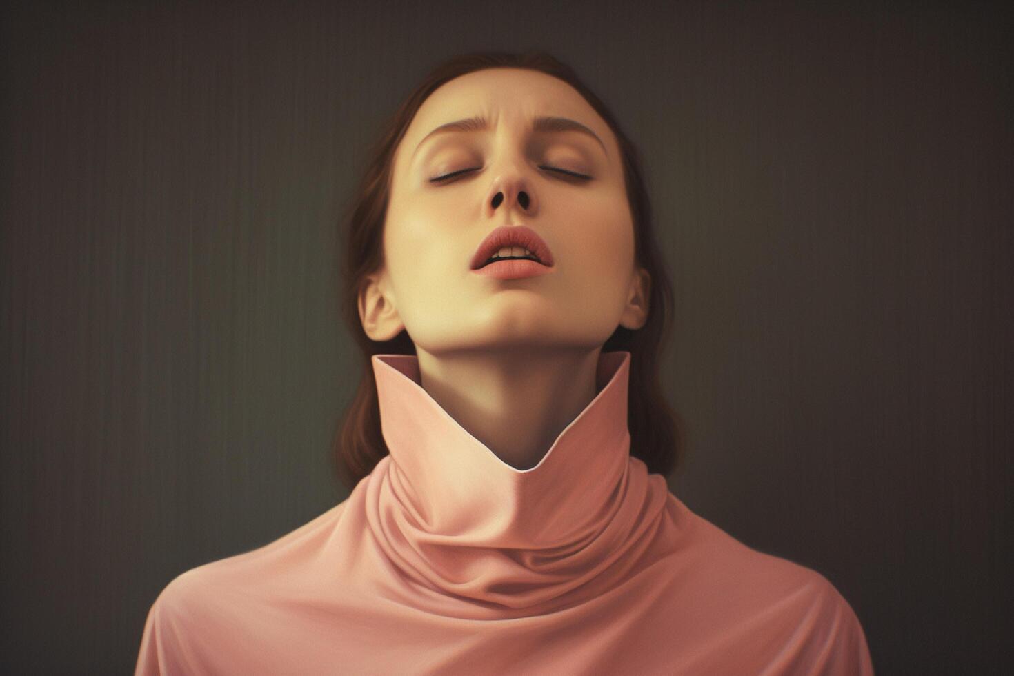 Sore throat aesthetic photo