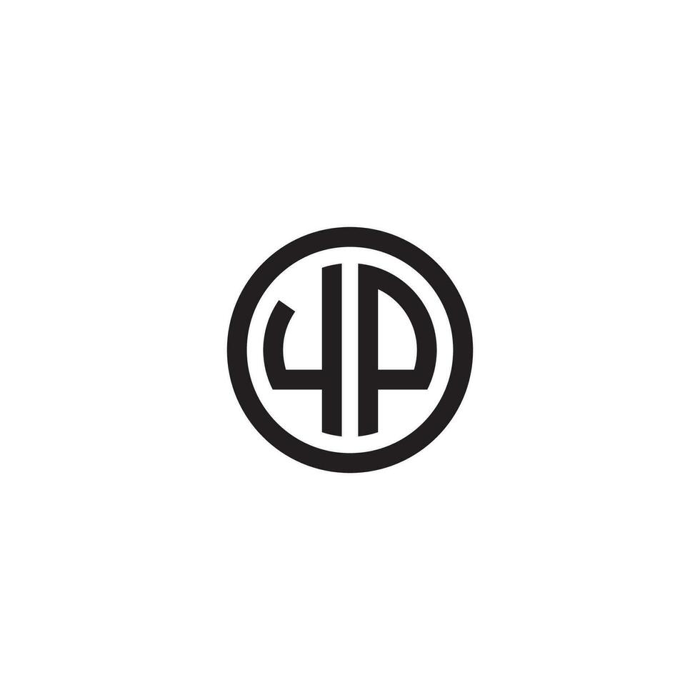 4P logo or icon design vector