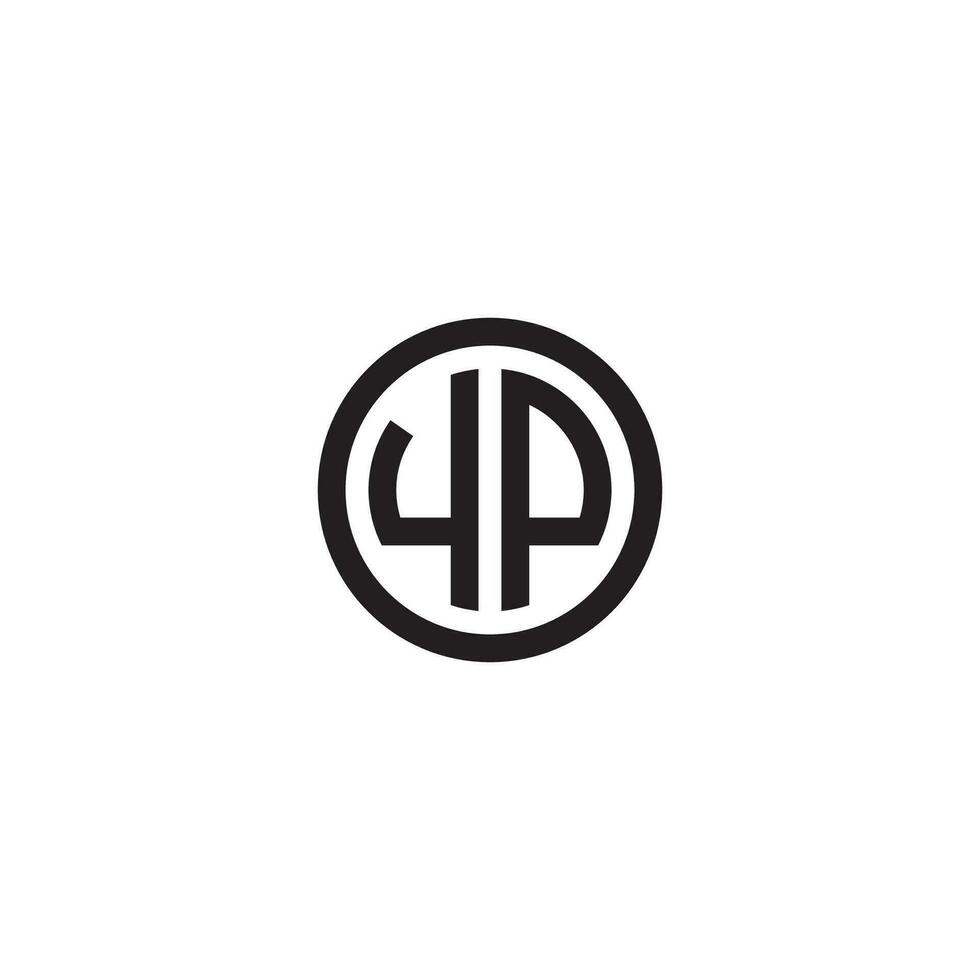 4P logo or icon design vector