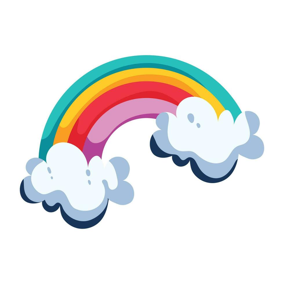 Trendy Rainbow Concepts vector