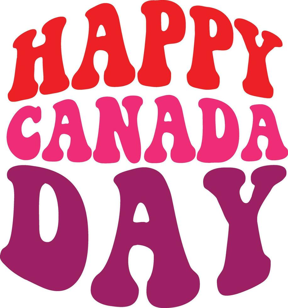 contento Canadá día, Canadá día diseño, arce hoja acortar arte, julio primero celebracion, Canadá día decoración, vector