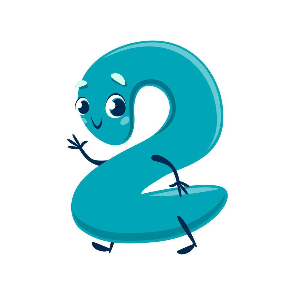 Cartoon cute funny number two vector character 25432575 Vector Art at Cartoon cute funny number two vector character 25432575 Vector Art at
