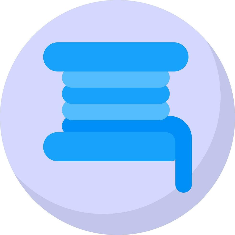 3d printing filament Vector Icon Design
