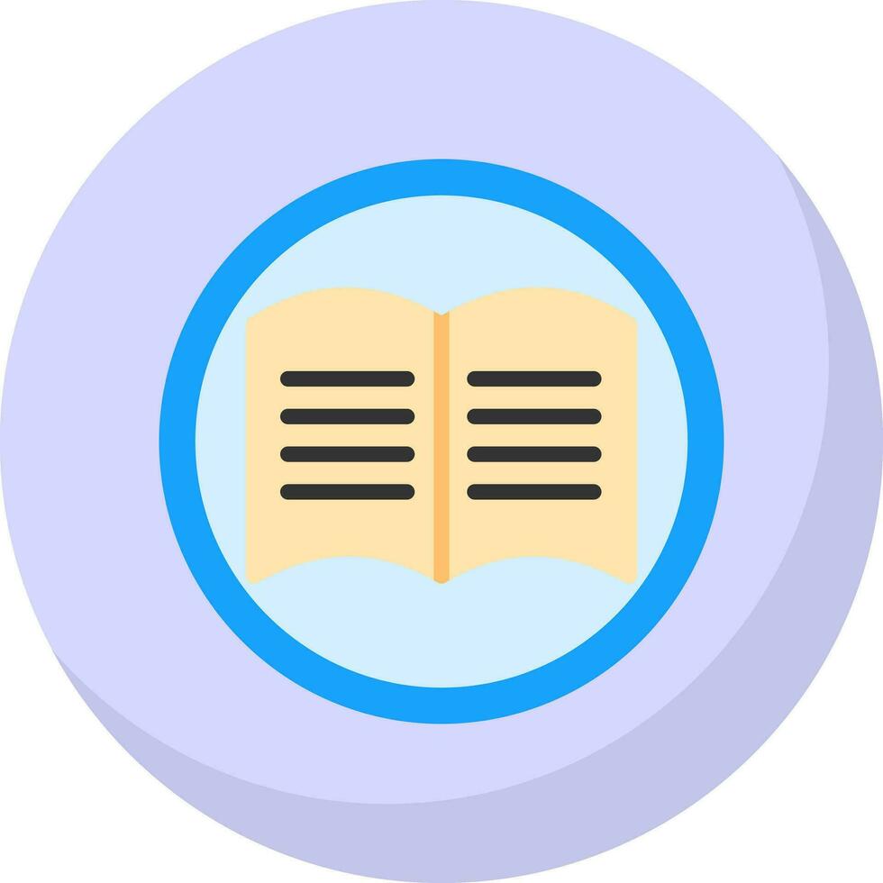 Manual book Vector Icon Design