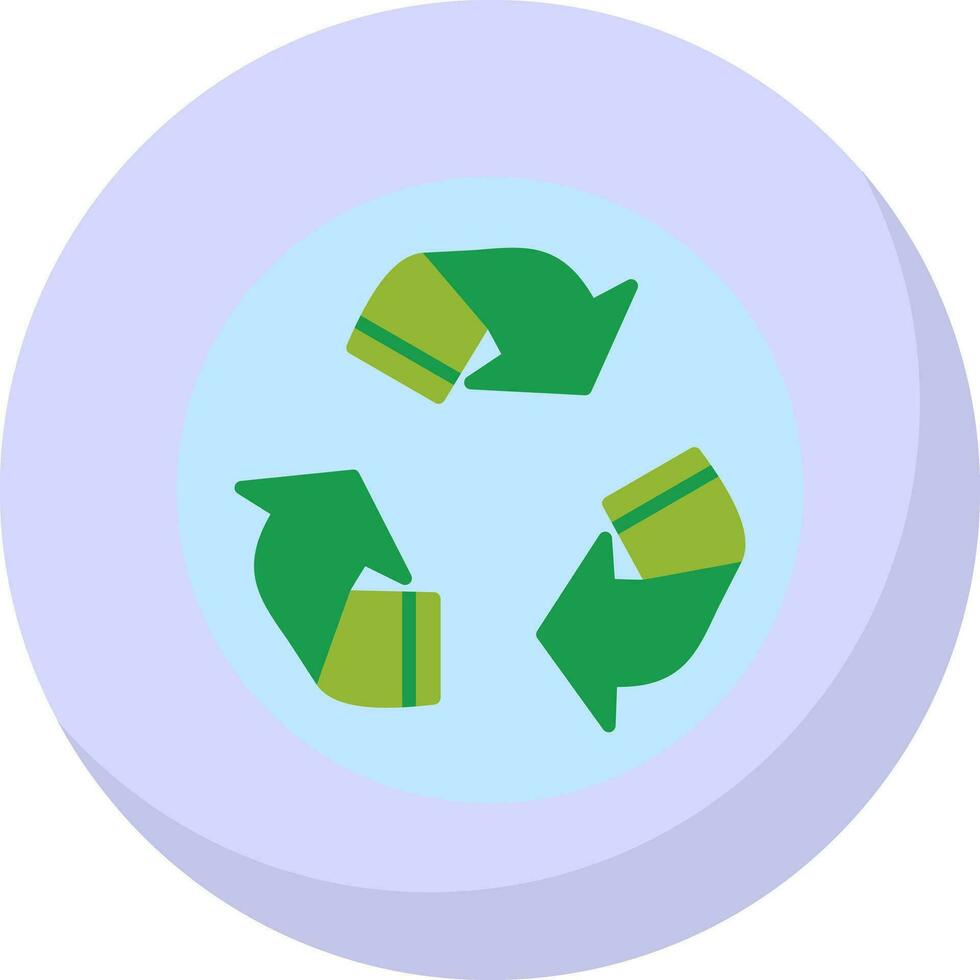 Recycle Vector Icon Design