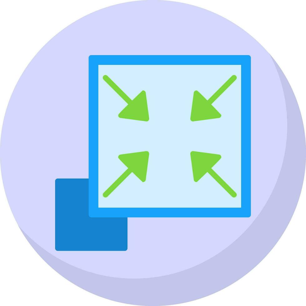Resizing Vector Icon Design