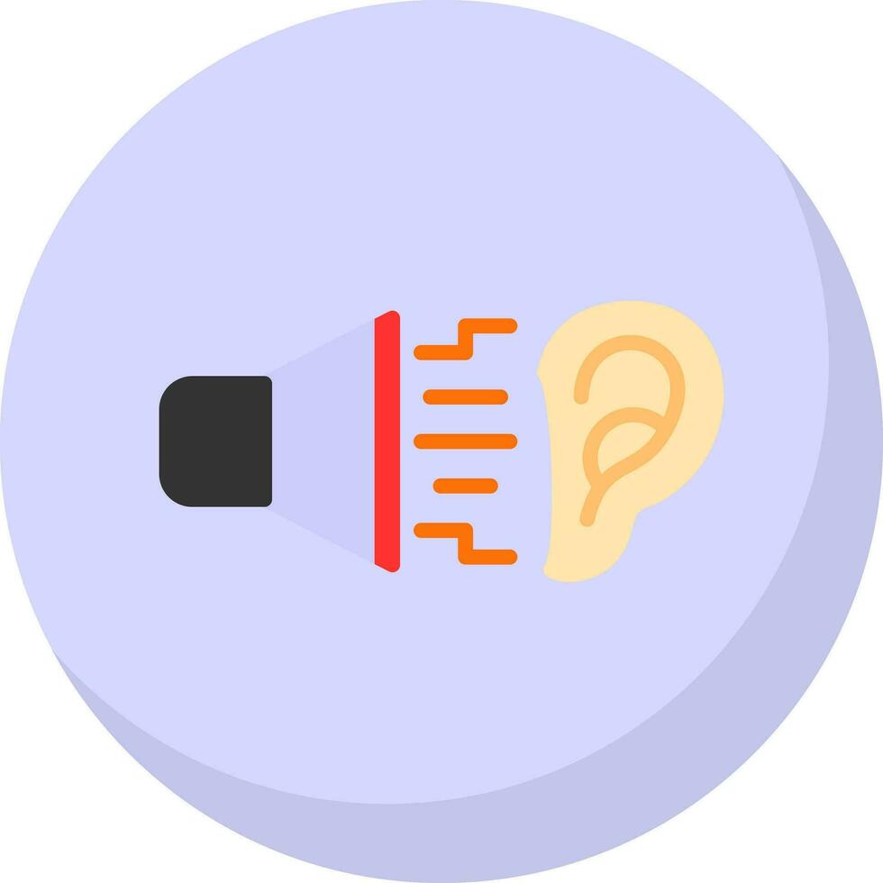 Sound pollution Vector Icon Design