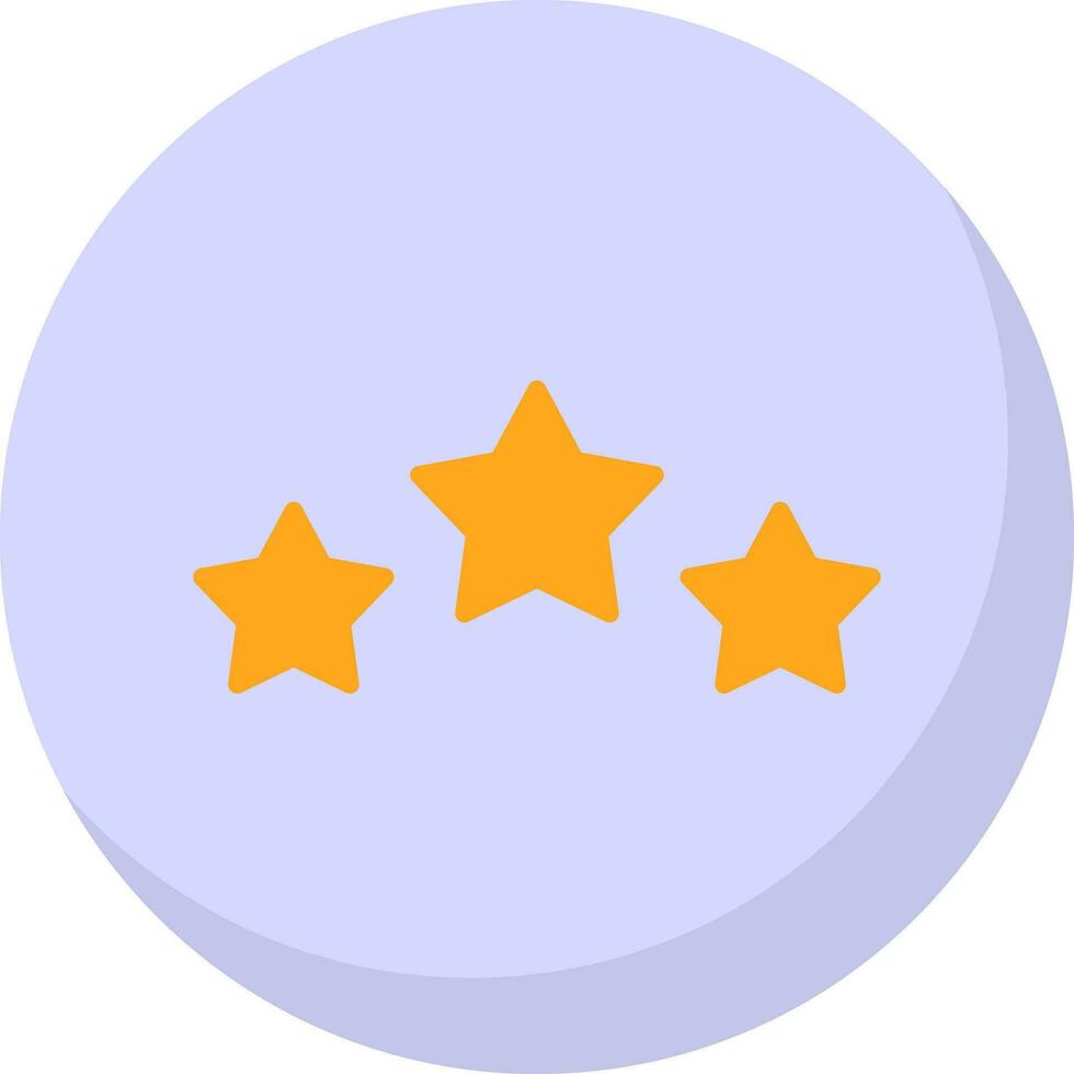 Stars Vector Icon Design