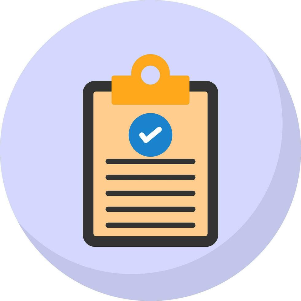 Clipboard Vector Icon Design