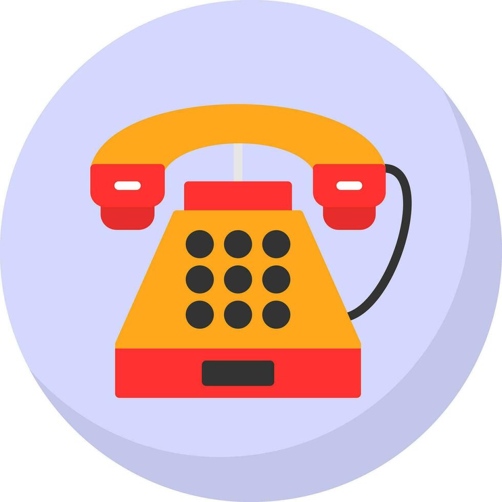 Telephone Vector Icon Design