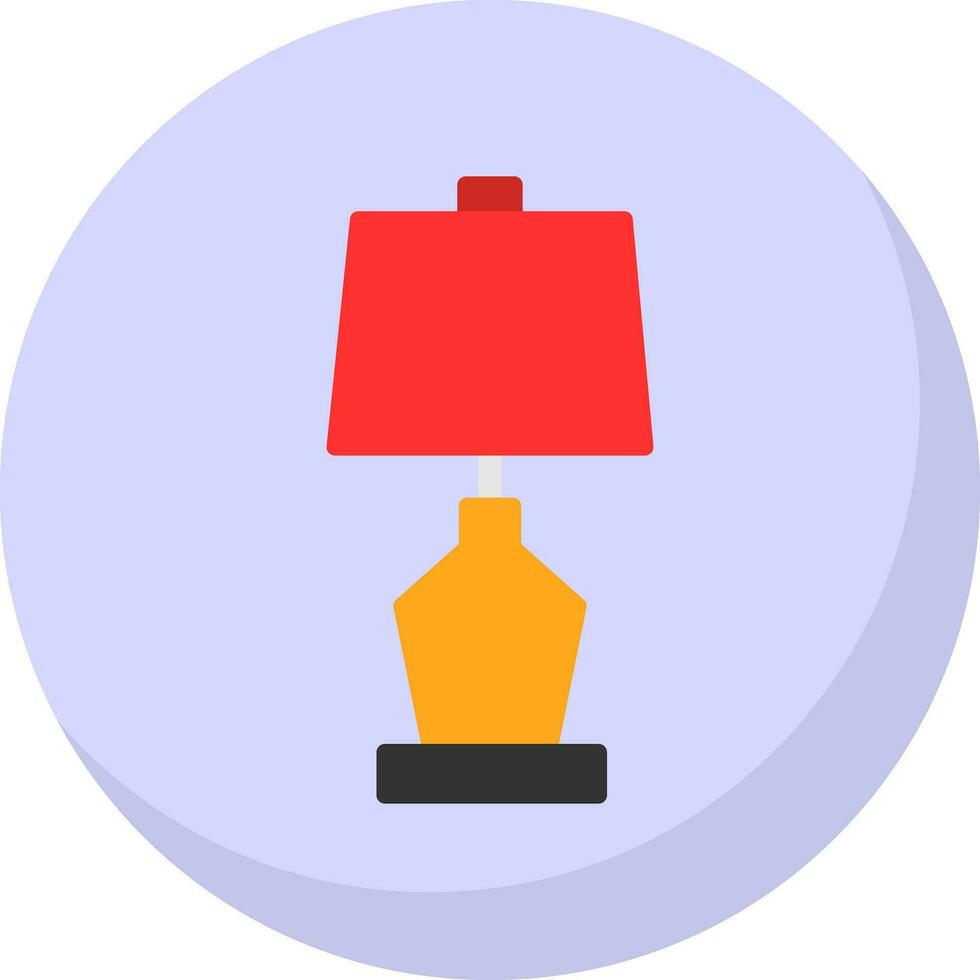 Lamp Vector Icon Design