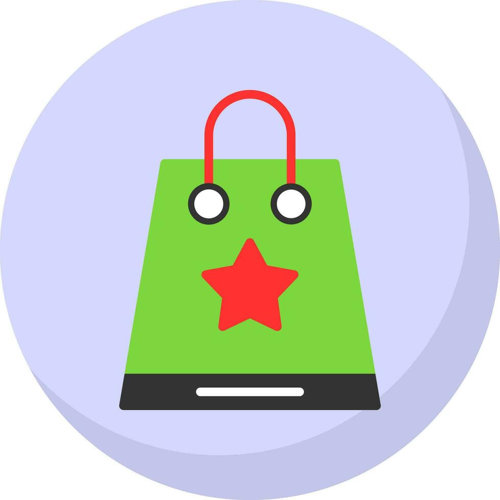 Shopping bag Vector Icon Design