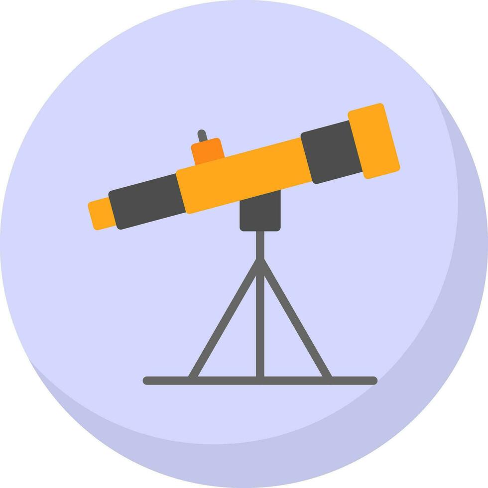 diseño de icono de vector de telescopio