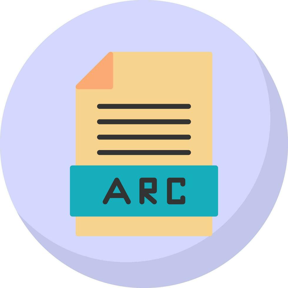 Arc Vector Icon Design