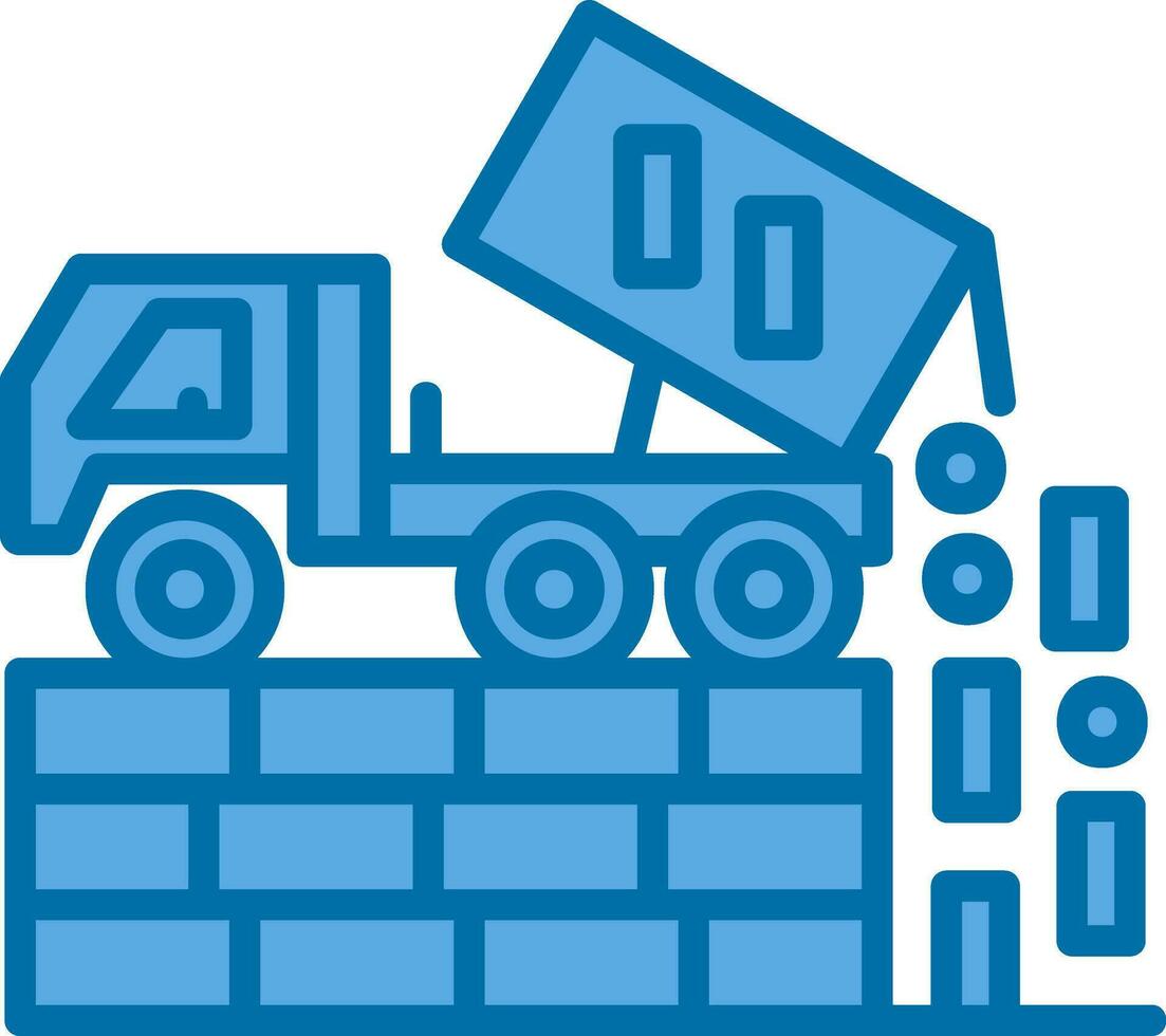 Landfill Vector Icon Design