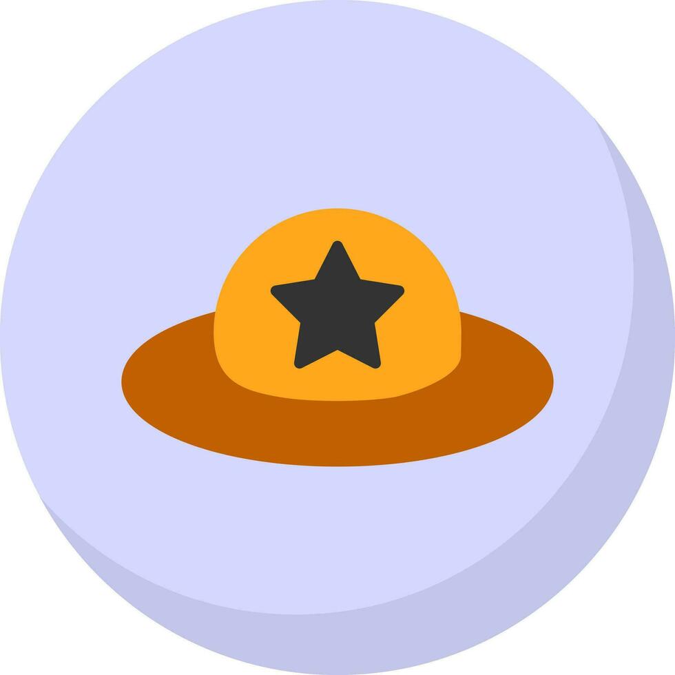 diseño de icono de vector de sombrero