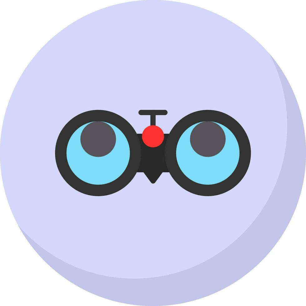 Binocular Vector Icon Design